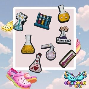 22. Science-Themed Shoe Charms